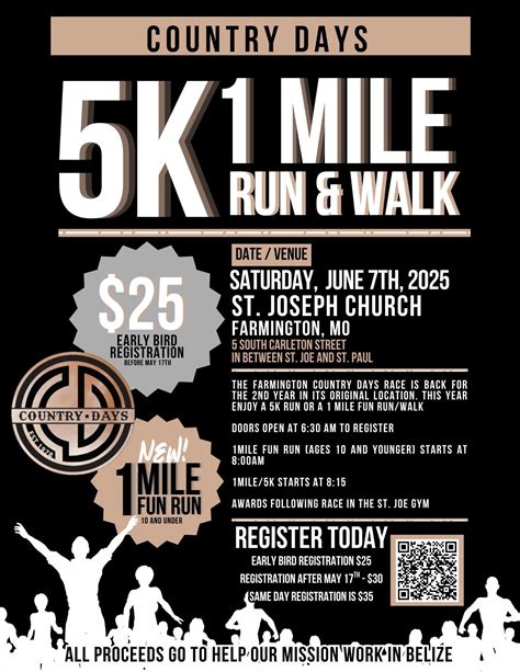 Country Days 5K & 1 Mile Run/Walk - Country Days