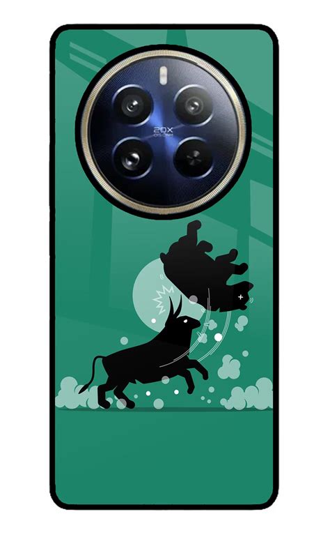 Buy Now Bull Conqueror Glass Case for Realme 12 Pro 5G/12 Pro+ 5G ...