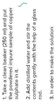 Crystallisation of copper sulphate experiment - Brainly.in