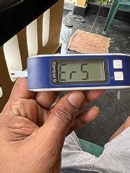 Control D Blue Glucose Blood Sugar testing Machine with 100 Strips ...