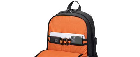 Golden Wolf Laptop Backpack with Rain Cover Waterproof Anti-theft ...