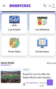 SmartCric Live Cricket HD 2026 – Apps on Google Play