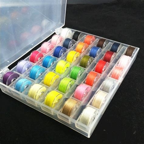 36-color bobbin box with thread bobbin plus fixed ... – Grandado