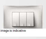 16 Module Cover Plate with Frame Champagne 677596 - Electrical and ...