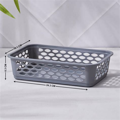 Buy Regan Casilla Set of 2 Polypropylene Storage Trays from Home Centre ...