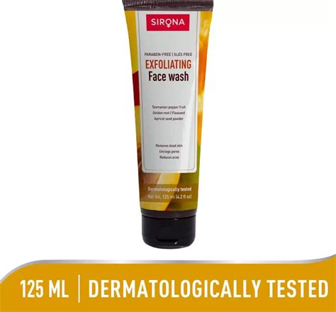 SIRONA – EXFOLIATING FACE WASH
