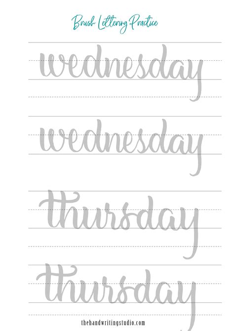 Free Printable Lettering Worksheets - Printable Learning Sheets