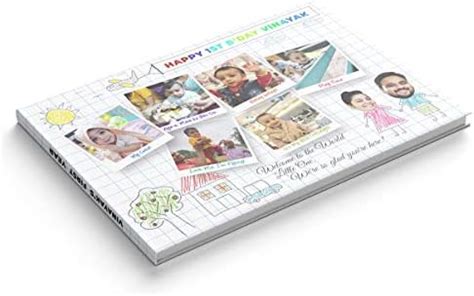 Presto Personalized Photo Book Album for Birthday, Weddings, Vacations ...