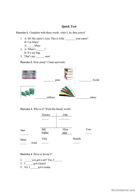 Image result for SimpleESL Test Questions