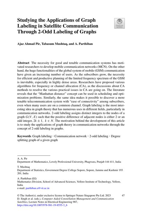 Graph Labeling 的图像结果