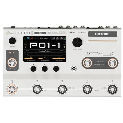 Hotone Ampero II Stage CDCM HD 2-Genration Guitar Processor – BAJAAO.COM