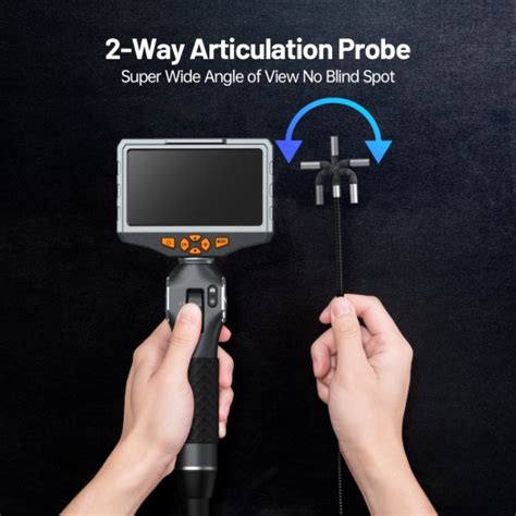 2 Way Articulated Video Boroscope