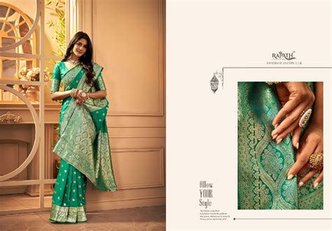 Rajpath Madhura Banarashi Wholesale Banarasi Sattin Silk Party Wear ...