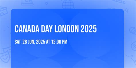 Canada Day London 2025, Trafalgar Square, London, United Kingdom, 28 ...