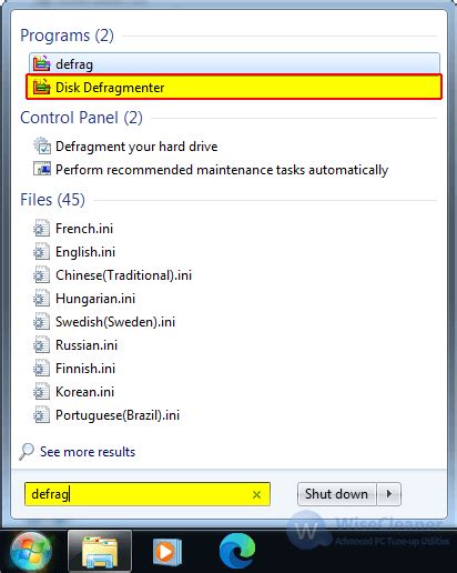 Image result for Windows JkDefrag