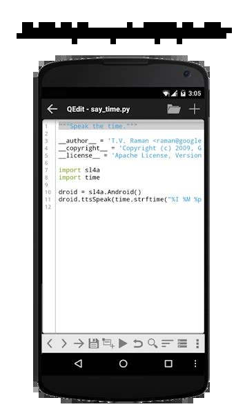 Image result for QPython 3L - Python for Androi Run Python on Android Phone