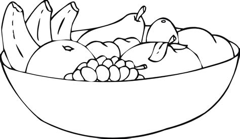Fruit Colouring Pages Printable