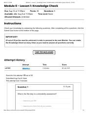 Image result for Module 6 Knowledge Check