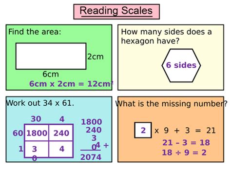 Image result for Reading Scales Maths Example