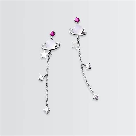 Saturn in Sky Earrings – Blinglane