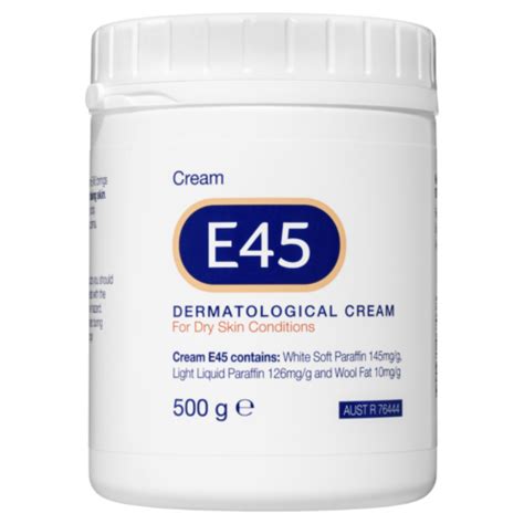 E45 Dermatological Cream 500g for Dry Skin | Ubuy India