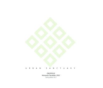 Urban Sanctuary | CEPT - Portfolio