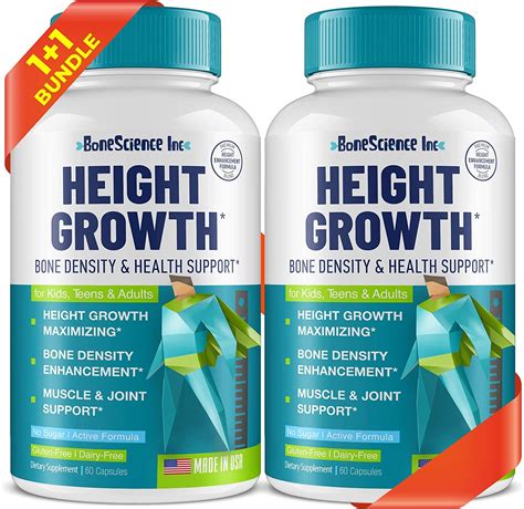 BoneScience Inc Height Growth Maximizer - Good Health Plan