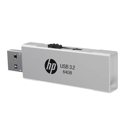 HP 818w 64GB USB 3.2 Flash Drive Silver Metal : Amazon.in: Electronics