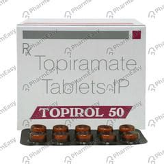 Topamac 50 MG Tablet (10): Uses, Side Effects, Price & Dosage | PharmEasy