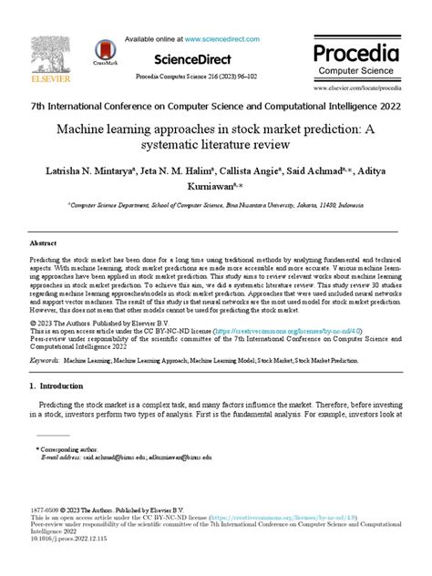 Image result for Share Market Analysis Machine Learning Algorithm