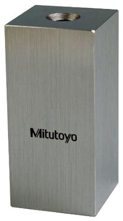 Mitutoyo Steel Square Gage Block, ASME Grade AS-1, 0.11" Length ...