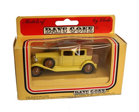Buy Models Of Days Gone Vintage 1983 Lledo 1931 Yellow Rolls Royce ...