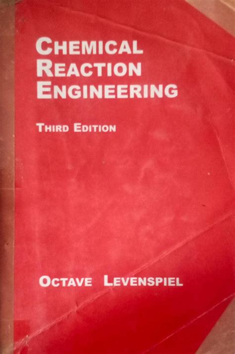 Amazon.in: Buy Chemical Reaction Engineering By Octave Levenspiel ...