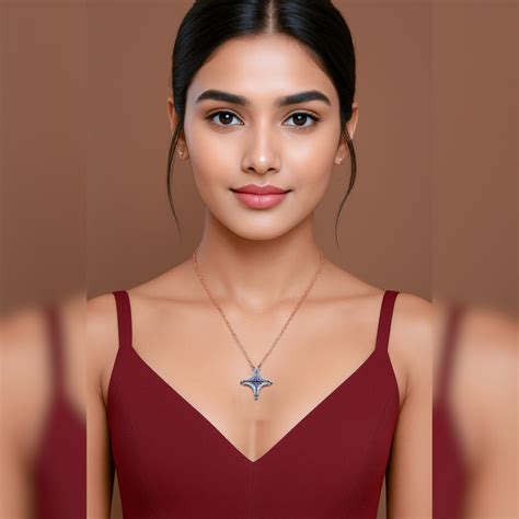 MAGNETIC STAR ROSE GOLD SILVER PENDENT CHAIN – Kinavah