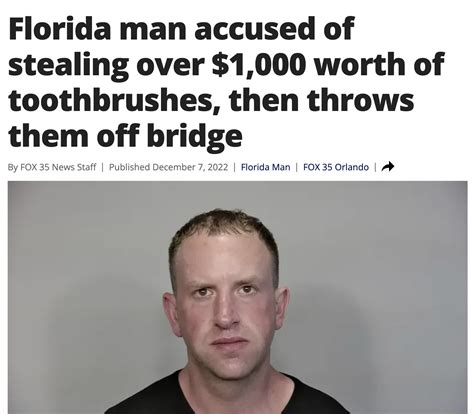 20 'Florida Man' News Stories From The Land of the Lawless | eBaum's World