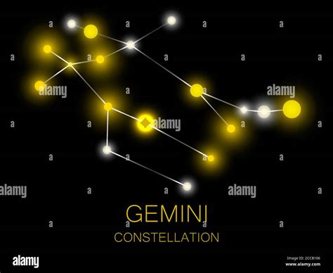 Gemini constellation hi-res stock photography and images - Alamy