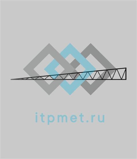 Купить металлическую ферму для навеса в Москве, цены ИнТехПром