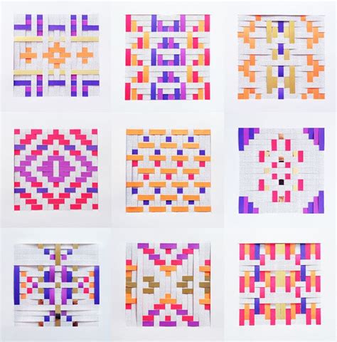 Image result for Paper Weaving Patterns Box