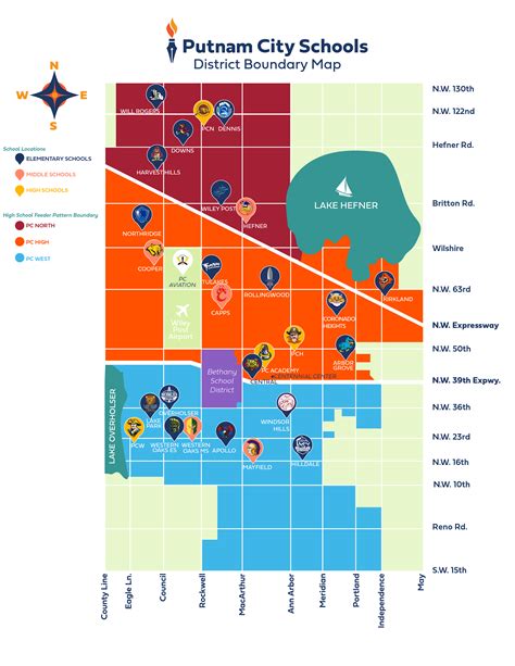 District Boundary Maps | Putnam City Schools