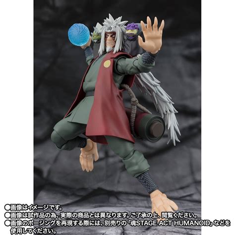 S.H.FIGUARTS: Naruto Shippuden - Jiraiya -The Hero of Konoha, Senjutsu ...