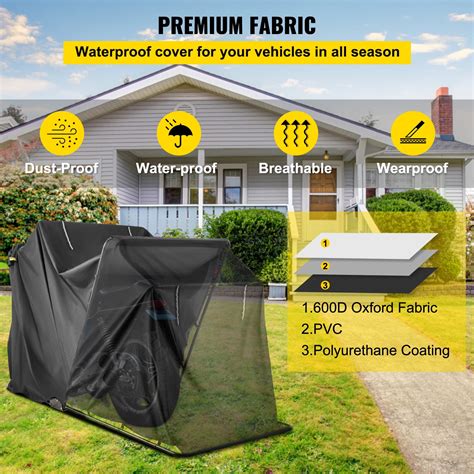 VEVOR Portable Waterproof Motorcycle Storage Shed, India | Ubuy