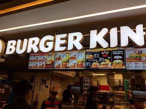 Menu at Burger King, Pune, The Pavilion Mall