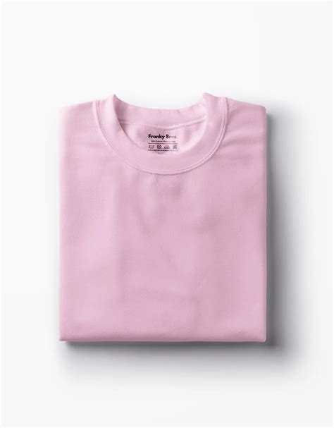 Buy Plain Light Pink T Shirt For Men and Women Online