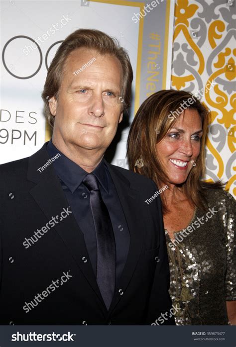 Kathleen Rosemary Treado Jeff Daniels Los Stock Photo 359873477 ...
