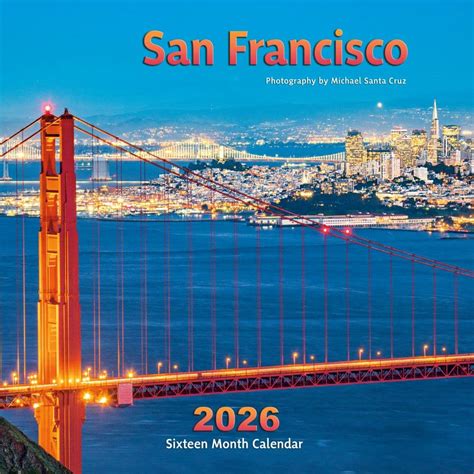 San Francisco 2026 Wall Calendar - Calendars.com