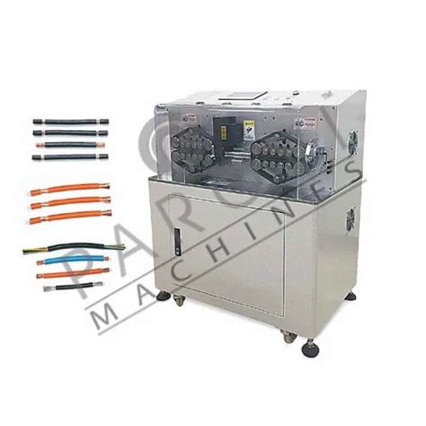 Wire Cutting and Stripping Machine - Half Stripped Wire Twisting ...