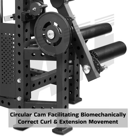 Leg Curl & Extension Combo Machine | Dual-Function Lower Body Trainer ...