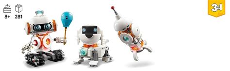 LEGO Creator 3in1 Space Robot Toy Science Playset 31164 Building Blocks ...