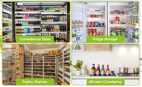 Buy Ndola Automatic Soda Can Organizer for Refrigerator Can Dispenser ...