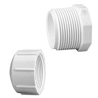 Image result for Threaded PVC to Steel